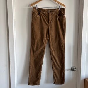 J. McLaughlin Woman’s Velvet Jeans tan size 12